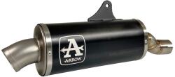 Arrow Exhaust Tobă finală ARROW Indy Race pentru Suzuki V-STROM 800DE / SE 2023-2026, Aluminiu închis (Dark)