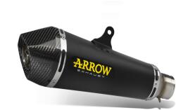 Arrow Exhaust Tobă finală ARROW X-Kone pentru Kawasaki Z 125 2021-2024, Oțel închis (Dark)