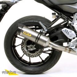 Arrow Exhaust Tobă finală ARROW Thunder pentru Yamaha TRACER 7 2021-2024, Titan