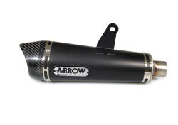 Arrow Exhaust Tobă finală ARROW X-Kone pentru Honda CB 125 F 2015-2016, Oțel închis (Dark)