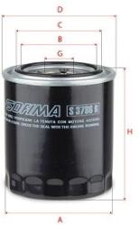 SOFIMA Filtru ulei SOFIMA S 3786 R (S 3786 R) - automobilus