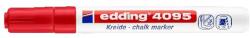 edding Folyékony kréta EDDING 4095 vágott 2-3 mm piros (7580140001) - nyomtassingyen
