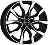 Mak HIGHLANDS Fényes fekete Polírozott 5/120 21x9 ET43 72, 6 - 4sgumi