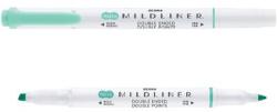 Zebra Mildliner Fluorescent kékeszöld kettős végű szövegkiemelő (78220) (78220)