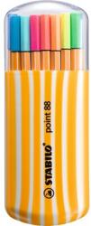 STABILO Point 88 Zebrui neon 15+5db-os vegyes színű tűfilc készlet (8820-022) (8820-022)