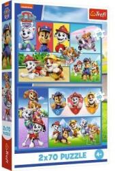 Trefl Mancs őrjárat kalandok 2x70 db-os (34441)