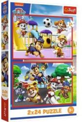 Trefl Mancs őrjárat - Kutyasztikus kalandok 2x24 db-os (34434)