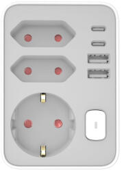 Technik 3 Plug + 4 USB Switch (TPA33)