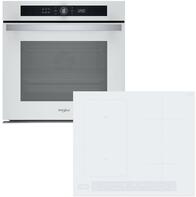 Whirlpool WOI4S8CM1SWA Beépíthető sütő + Whirlpool WL S5360 BF/W Beépíthető indukciós főzőlap