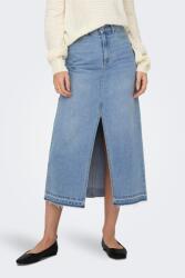 JdY JdY, Farmer maxiszoknya, Világoskék, XS (15317441-LIGHT-BLUE-DENIM-XS)