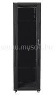 Lanberg 19" szabadon álló rack szekrény 42U/600X600 lapraszerelt (fekete) (FF01-6642-12B) (FF01-6642-12B)