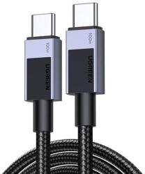 UGREEN L512 USB-C USB-C kábel, 100W, 5A, 2m (fekete)