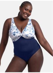 DORINA Női egyrészes fürdőruha, Dorina, 305229861, Poliészter/Elasztán, M INTL, Kék (0000305229861_M)