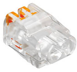 OBO Vezeték összekötő 2x 0, 2-2, 5mm2 univerzális, átlátszó OBO 2054450 (61 225 FL) (2054450)