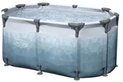 Pontaqua Lay-Z-Spa ovális, fémvázas jégfürdő kád 150 x 90 x 65 cm (HMT_121)