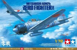 TAMIYA 1/72 Mitsubishi A6M2B Zero vadászgép modell (TA60780)
