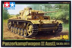 TAMIYA 1/48 Panzerkampfwagen III Ausf. L német tank modell (TA32524)
