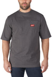 Milwaukee Wtssg-s Rövid Ujjú Zsebes Póló Sötétszürke 4932493008 (4932493008)