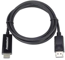 PremiumCord DisplayPort HDMI Átalakító Fekete 1m kportadk01-01 (kportadk01-01)