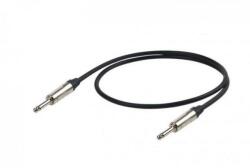 Proel ESO100LU10 Hangszerkábel 10m fekete, Neutrik 2X 6, 3mm NP2Xmono jack dugó, HPC110 kábel törésgátlóval (ESO100LU10)