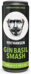 KNUT HANSEN Gin Basil Smash (bazsalikomos) fém doboz 10% 250 ml