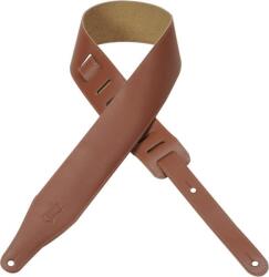Levy's DM17-WAL Gitárpánt, Szegélyezett, Bõr, 6cm széles, 140cm hosszú, diószín (DM17-WAL)