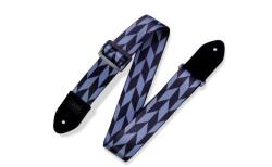 Levy's MPF2-002 Gitárpánt, nyomtatott, poliészter bõr végekkel, fekete műanyag oldalakkal, (MPF2-002)