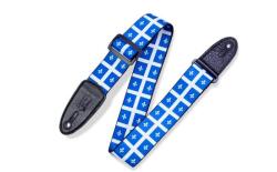 Levy's MPPV2-QC Gitárpánt, poliészter, kanadai tartományi címer, bõr végek, 5cm széles, 152cm hosszú (MPPV2-QC)