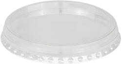  Shaker pohár tető - Lapos, lyuk nélkül PET 95mm