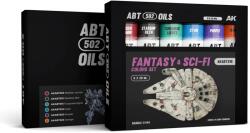 AK Interactive ABT Fantasy & Sci-Fi Colors Set tubusos fantasy és sci-fi olajfesték készlet 6x 20ml (AKABT310)