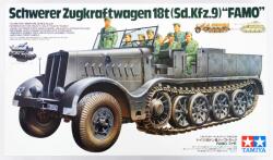 TAMIYA 1/35 FAMO 18 tonnás német féllánctalpas modell (TA35239)