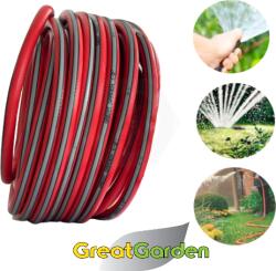 Great Garden Маркуч градински трислоен 1"-25мм 25м Great Garden, Red (9700229)