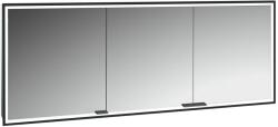 Kronenbach Cube 2.0 dulap 180x17x70 cm cu oglinda negru KB100239MB (KB100239MB)
