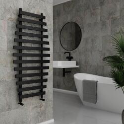  Ovale Törölközőszárítós Radiátor 600x1200mm, Design, Fekete, 520w