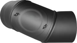 Füstcső állítható Könyök 120mm 0-90 Fokig