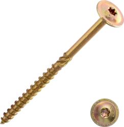 Szerkezetépítő Csavar 5x50mm Tf Torx Sárga Horganyzott 8 Db/csm