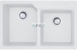 Franke Urban UBG 620-36-33 gleccser fehér gránit mosogatótálca távvezérlő nélkül (114.0686. 766)