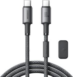 JOYROOM Cablu pentru incarcare si transfer de date Joyroom S-A50, 2x USB-C, 60W, 1.2m, Gri (6956116728830)