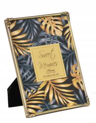 Poldom Fém képkeret álló, 15x20 cm-es fotókhoz, matt arany (5901560639622)