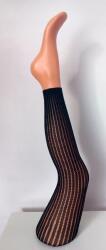 PREDA Díszes áttört leggings Preda fekete, méret2