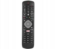Philips Tv távirányító Philips Netflix Smart Tv fekete Helyettesítő (398GR08BEPHN0008CR)