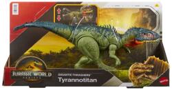 Mattel Figurina articulata, Jurassic World Gigantic Thrashers, Tyrannotitan, JCL75 Figurina