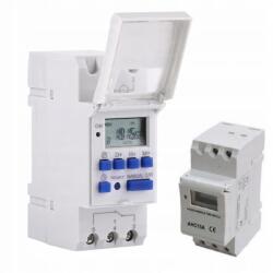 Digitális LCD Időzítő Kapcsoló 7 Napos Harmonogrammal (GS00885-04CB5ED)