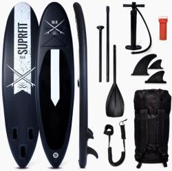 SUPRFIT Felfújható SUP deszka készlet - Touring álló evező 10'8 Lailani Fekete fekete