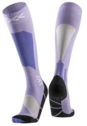X-Bionic X-SOCKS® SKI DISCOVER MERINO OTC Șosete pentru genunchi Muted Lavender/Light Sand 42-44 EU