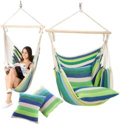 Nils Camp Függőszék Nils Camp NC3107 fehér|kék|zöld