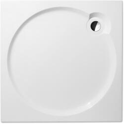 Roltechnik Cadita de dus patrata, din acril, alba, 90x90x6 cm, Roth Aloha Flat (8000283)