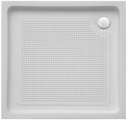 Belform Cadita de dus patrata, acril, alba, 80x80x15 cm, Belform, Bella (27CB0011)