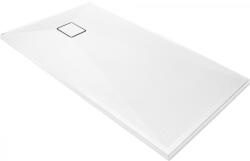 Deante Cadita de dus dreptunghiulara, din granit, slim, alba, 140x70x4.5 cm, Deante Correo (KQR_A77B)