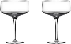 Zone Koktélpohár ROCKS 270 ml, 2 db szett, átlátszó, üveg, zóna Dánia (ZO10600)